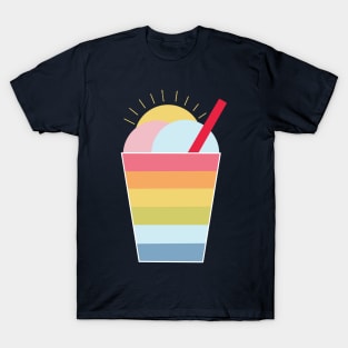 You are my sunshine - Rainbow Coffee Cup T-Shirt